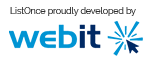 ListOnce proudly developed by WebIT